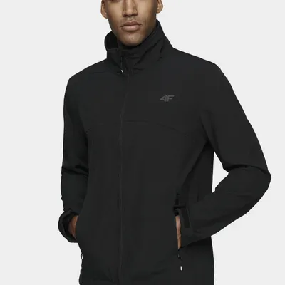 Kurtka softshell 4F SFM302 czarna XXL Czarny