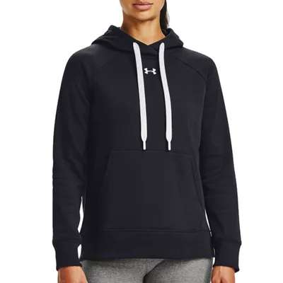 Bluza damska UNDER ARMOUR Rival Fleece Hb Hoodie 1356317 czarna S Czarny