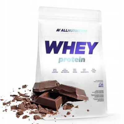 AllNutrition Whey Protein 908g Czekolada - Truskawka