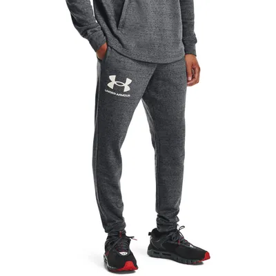 Spodnie dresowe męskie UNDER ARMOUR Rival Terry Jogger 1361642 szare M Szary