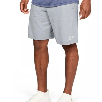 Spodenki męskie UNDER ARMOUR  Sportstyle Cotton Shorts 1329299 szare XL Szary