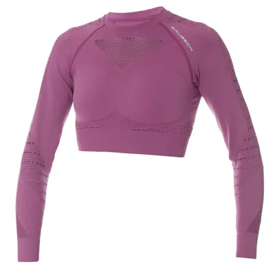 Top rashguard BRUBECK® wrzos L Fioletowy