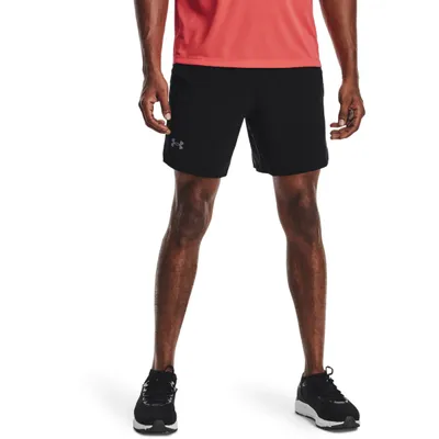 Spodenki treningowe męskie UNDER ARMOUR 1361493 Launch SW Short 7 czarne M Czarny