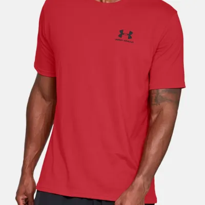 Koszulka męska UNDER ARMOUR 1326799 czerwona XXL Czerwony