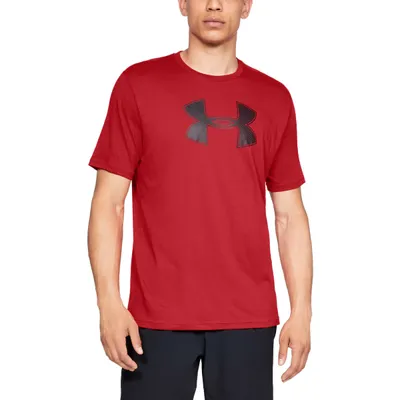 Koszulka męska UNDER ARMOUR Big Logo SS 1329583 czerwona S Czerwony