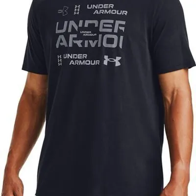 Koszulka męska UNDER ARMOUR 1357169 czarna M Czarny