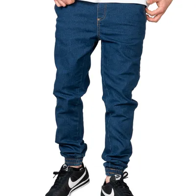 Spodnie Jeans Jogger Moro Sport Shield Ciemnoniebieskie