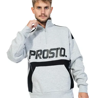 Bluza Prosto Wulk Szara