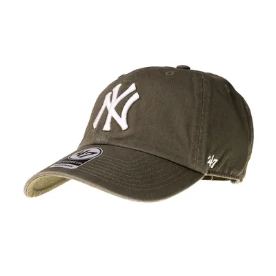 Czapka Clean Up 47 Brand New York Yankees Khaki / Biała