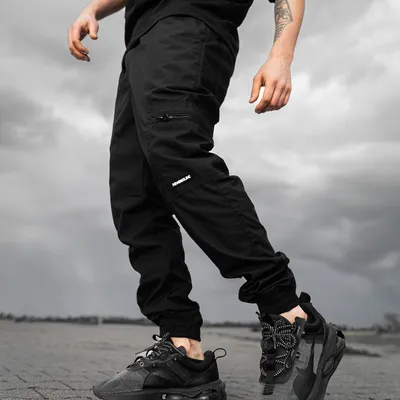 Spodnie Materiałowe Jogger New Bad Line Ripstop Czarne