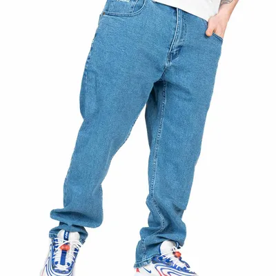 Spodnie Jeans Baggy Prosto Oyeah Niebieskie