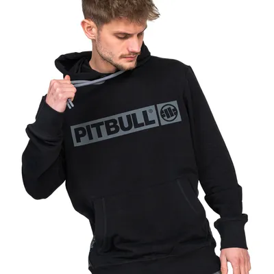 Bluza Z Kapturem Pit Bull Brighton Czarna