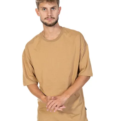 Koszulka Yep Oversize Basic Brązowa