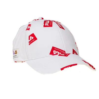 Czapka 6-Panel Fila Brescia Biała