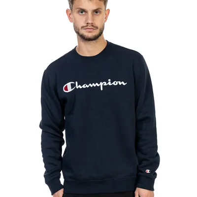 Bluza Champion Big Logo 219204 Granatowa