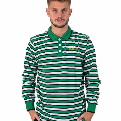 Longsleeve Polo Prosto Conor Zielony