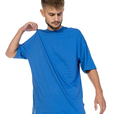 Koszulka Yep Oversize Basic Niebieska