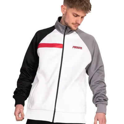 Bluza Rozpinana Tracktop Prosto Miro Biała