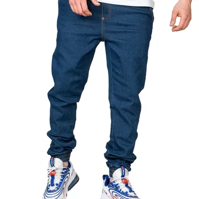 Spodnie Jeans Jogger Moro Sport Blue Moro Ciemnoniebieskie