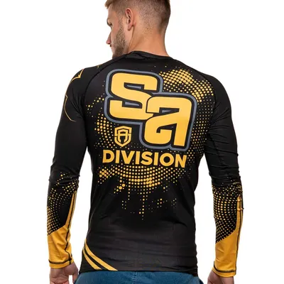 Longsleeve Street Autonomy Rashguard Divison Czarny / Złoty