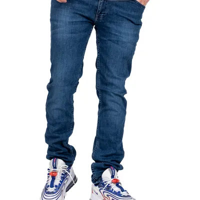 Spodnie Jeans Croll Classic Slim Niebieskie 6767