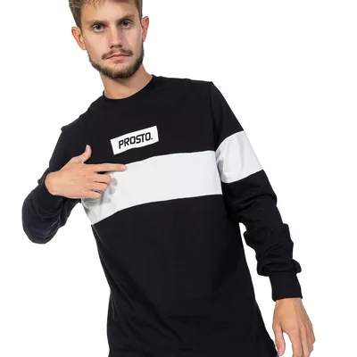 Longsleeve Prosto Bogo Czarna