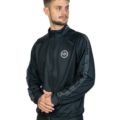 Bluza Intruz Stójka Zip West Tape Czarna