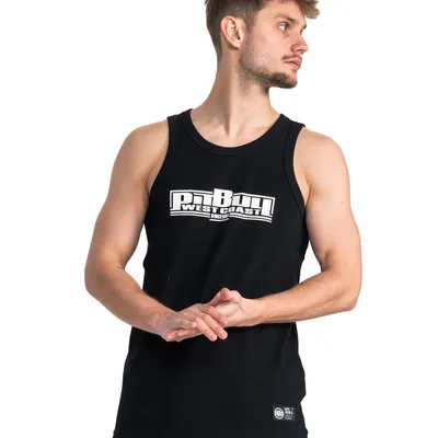 Tank Top Pit Bull Boxing Rib Czarna