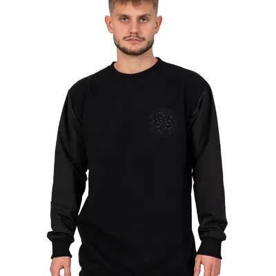 Bluza Brain Dead Familia All Black Czarna