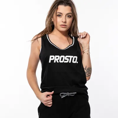 Tank Top Damski Prosto Jordie Czarny