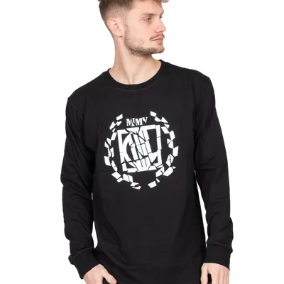 Longsleeve Diil Laur Broken Czarny