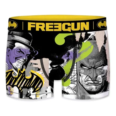 Bokserki Freegun Batman Żółte / Białe