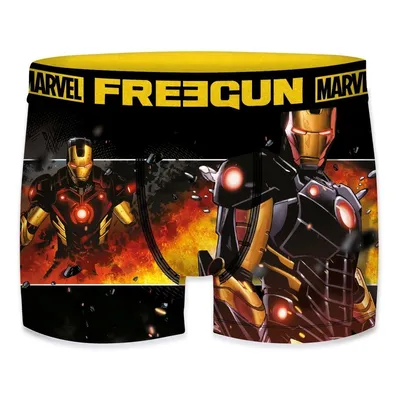 Bokserki Freegun Iron Man Zółte / Czerwone / Czarne