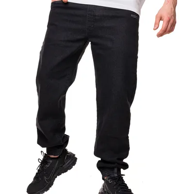 Spodnie Jeans Jogger Prosto Enzo Czarne