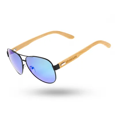 Okulary New Bad Line Patrol Bamboo Polarized 00-13