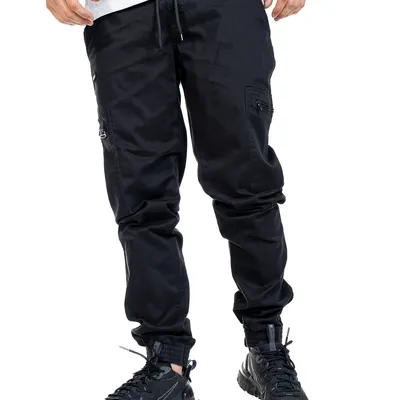 Spodnie Materiałowe Jogger Diamante Wear Cargo V3 Czarne