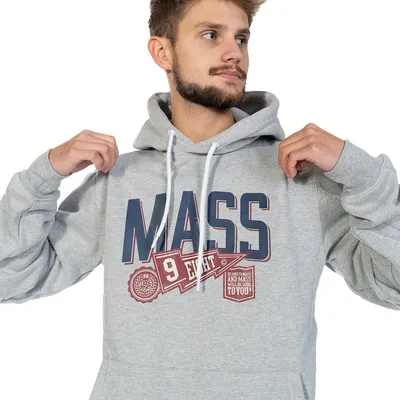 Bluza Z Kapturem Mass Graduate Szara