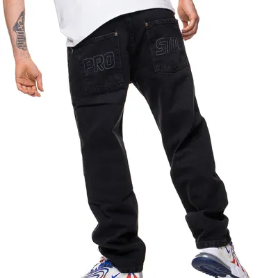 Spodnie Jeans Prosto Flavour Xxii Czarne