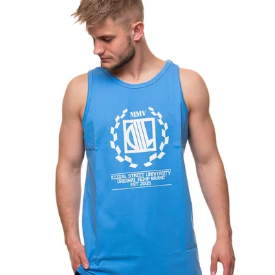 Tank Top Diil Laur Błękitny / Biały