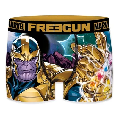 Bokserki Freegun Thanos Żółte / Fioletowe