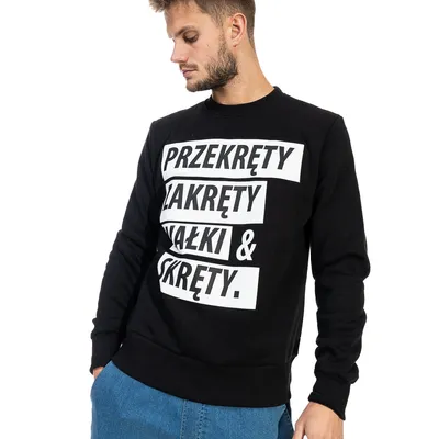 Bluza 3maj Fason Przekręty Czarna