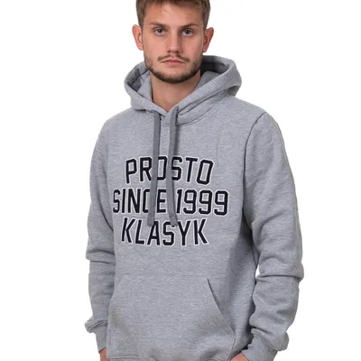 Bluza Z Kapturem Prosto Peska Szara