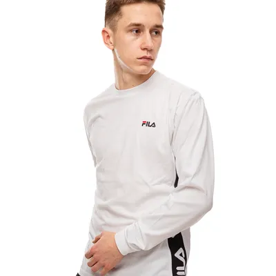 Longsleeve Fila Tedos Tape Biały