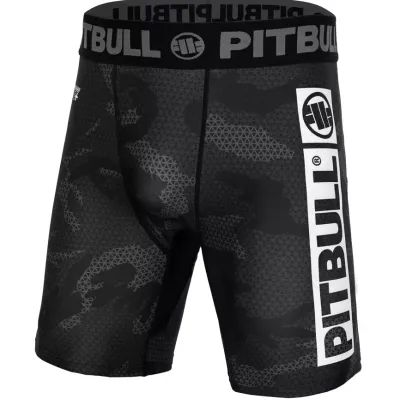 Spodenki Krótkie Sportowe Pit Bull Net Camo Hilltop 2 Czarne