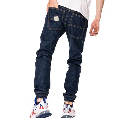 Spodnie Jeans Jogger Mass Sneaker Fit base Ciemnoniebieskie