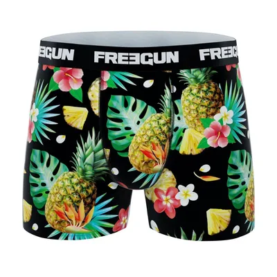 Bokserki Freegun Ananas Czarne