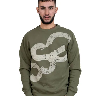 Bluza Ssg Vintage Big Logo Khaki