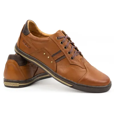 Buty m��skie casual 1801N AX CAMEL