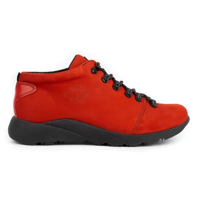 Damskie buty trekkingowe 674BB czerwone