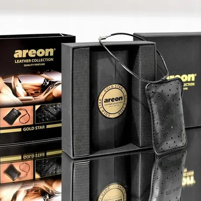 AREON Leather Gold Star